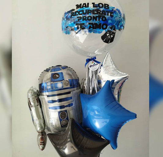 D2R2 Star War Balloon Bouquet