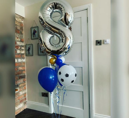 8th Birthday Balloon Bouquet
