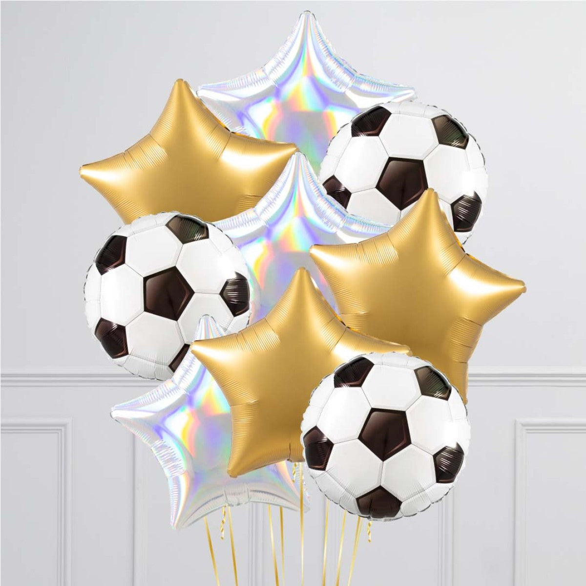 Football Helium Balloon Bouquet
