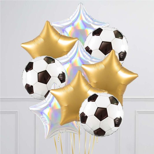 Football Helium Balloon Bouquet