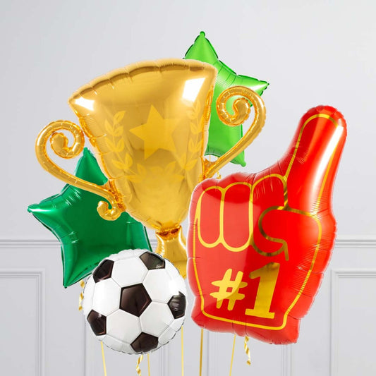 No. 1 Gold Championship Trophy Balloon Bouquet