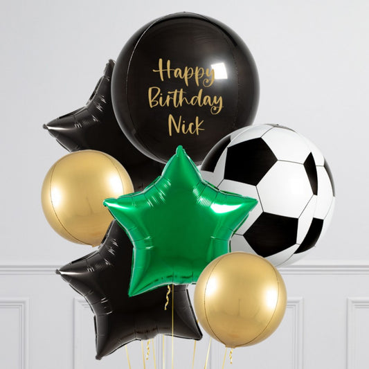 Football Theme ORBz Balloon Bouquet
