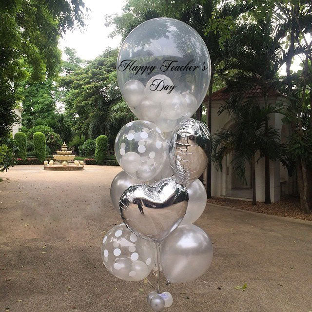 Party Balloon Teacher's Day special Balloons Bouquet