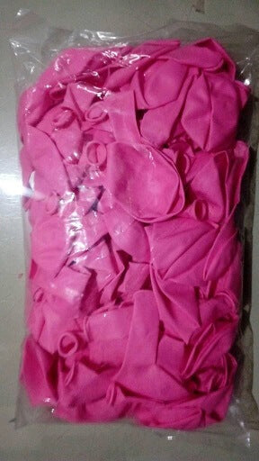 Party Balloon Pink Latex Balloon Pack