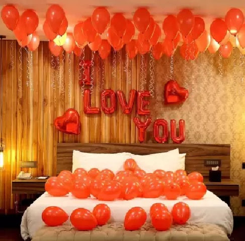Valentine Balloon Decoration