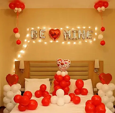 Valentine  Cluster Balloon Decoration