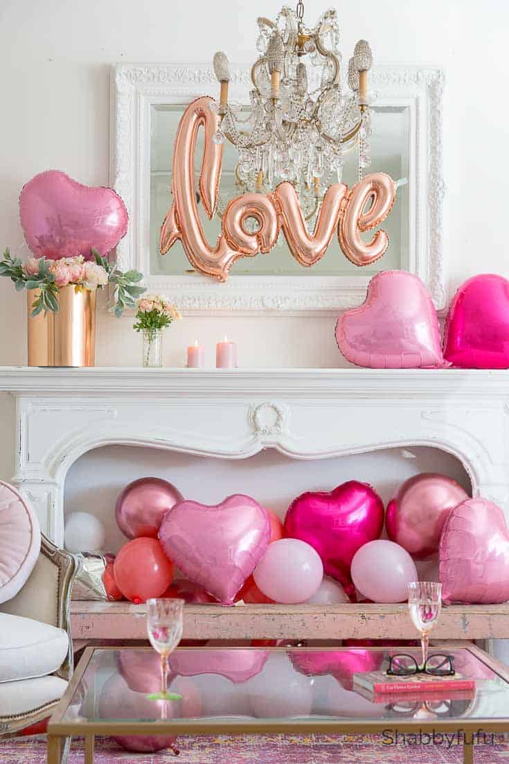 Love Air filled Decoration