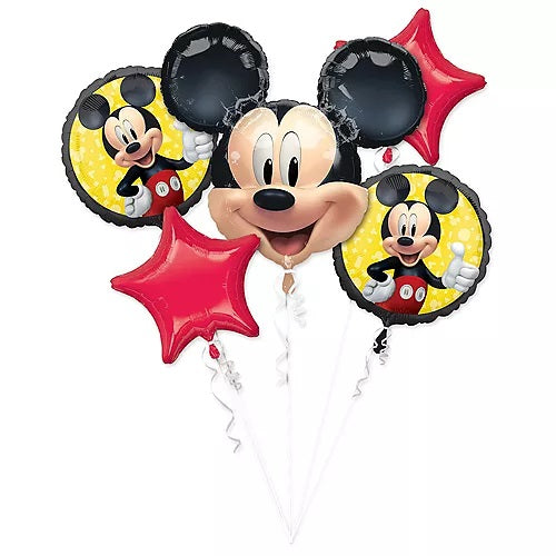 Party Balloons Mickey Mouse Helium Balloons Bouquet-1