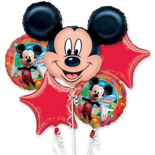 Party Balloons Mickey Mouse Helium Balloons Bouquet-10