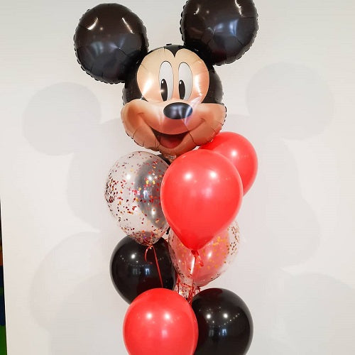 Party Balloons Mickey Mouse Helium Balloons Bouquet-15