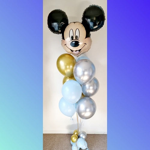 Party Balloons Mickey Mouse Helium Balloons Bouquet-26