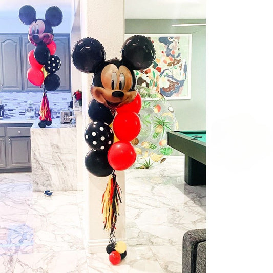 Party Balloons Mickey Mouse Helium Balloons Bouquet-32
