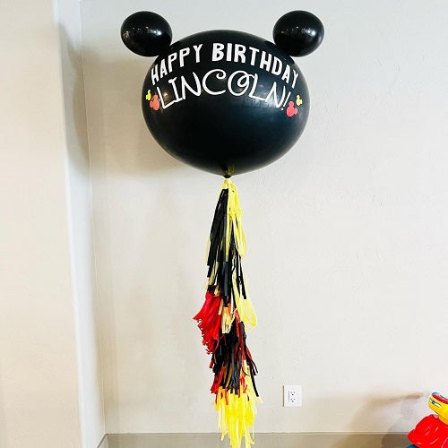 Party Balloons Mickey Mouse Helium Balloons Bouquet-35