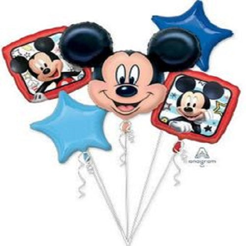 Party Balloons Mickey Mouse Helium Balloons Bouquet-37