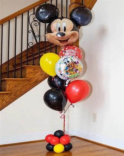Party Balloons Mickey Mouse Helium Balloons Bouquet-41