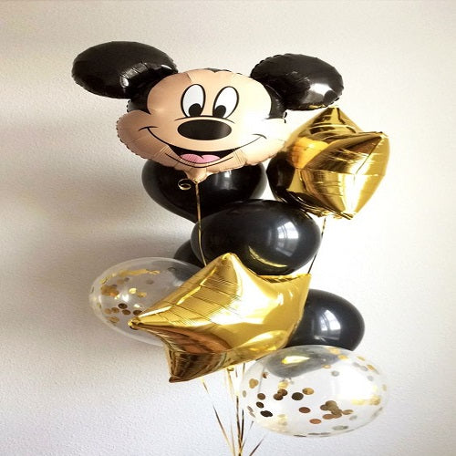 Party Balloons Mickey Mouse Helium Balloons Bouquet-43