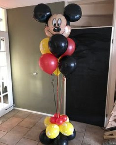Party Balloons Mickey Mouse Helium Balloons Bouquet-5