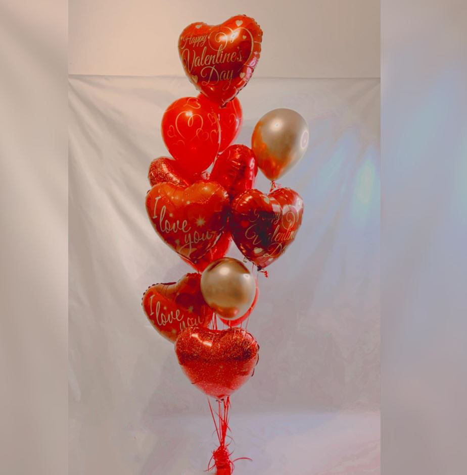 Valentine LoveYou Balloon Bouquet