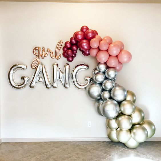 Women's Day Helium Balloon Bouquet 7