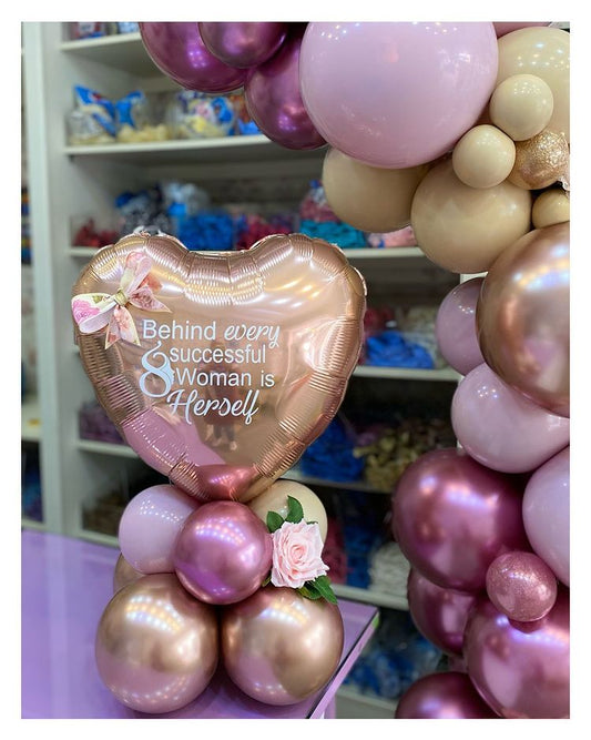 Women's Day Helium Balloon Bouquet 8