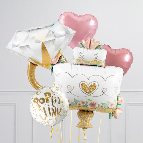 Wedding Ring Balloon Bouquet 