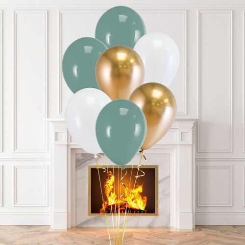 Wedding Theme Latex Balloon Bunch