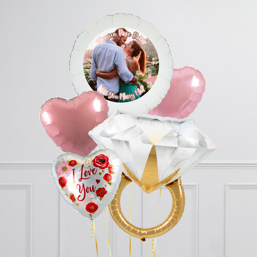 Wedding Theme Love U Balloon Bouquet