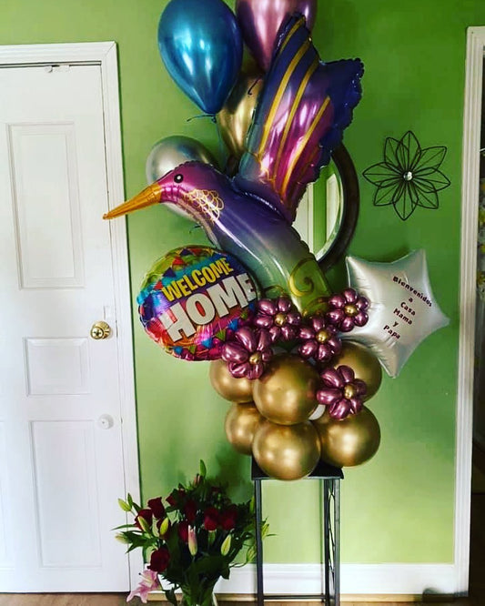Welcome Home Helium Balloon Bouquet 10