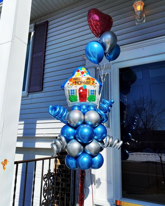 Welcome Home Helium Balloon Bouquet 16