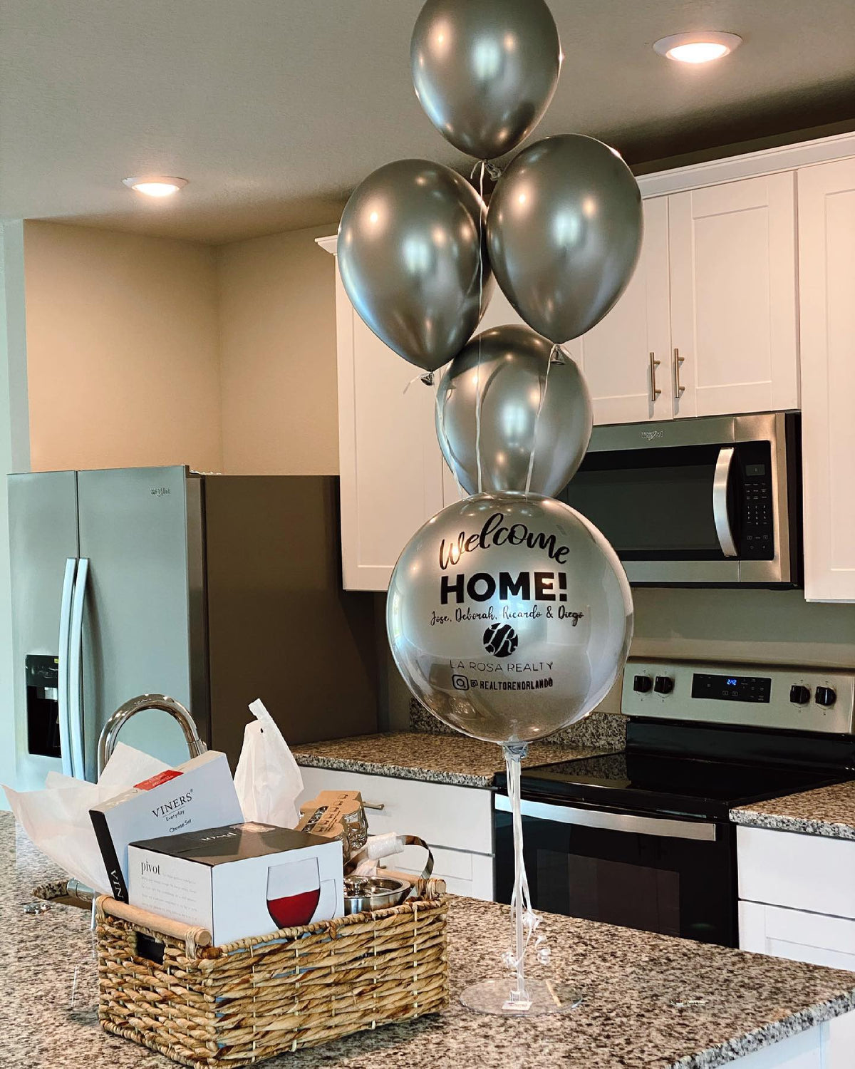 Welcome Home Helium Balloon Bouquet 22