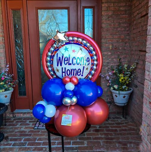 Welcome Home Helium Balloon Bouquet 25