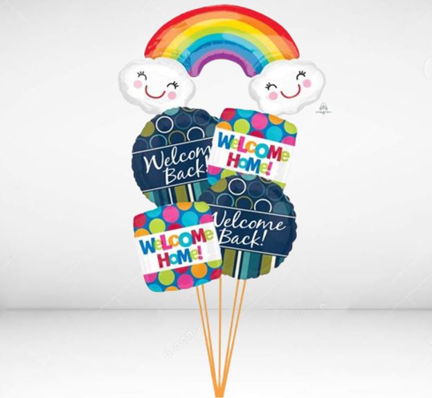 Welcome Home Helium Balloon Bouquet 4
