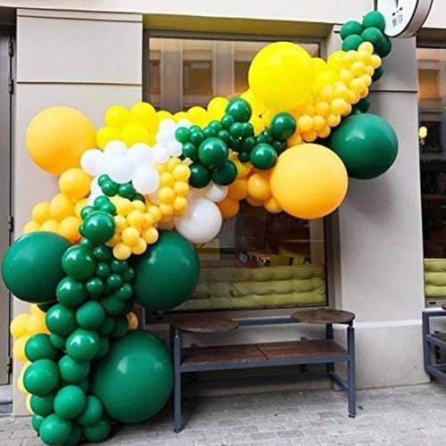 Garland Of Plain Latex Balloons