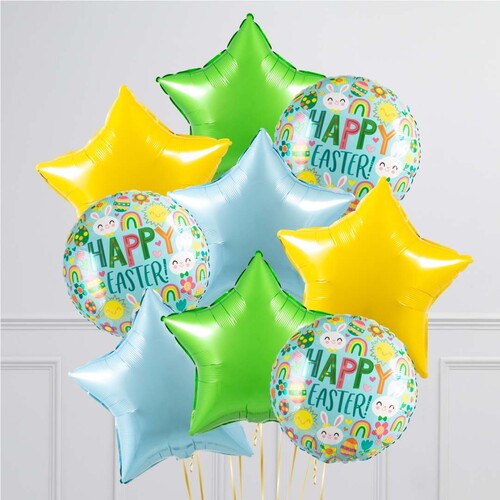 Happy Easter Foil Balloon Bouquet