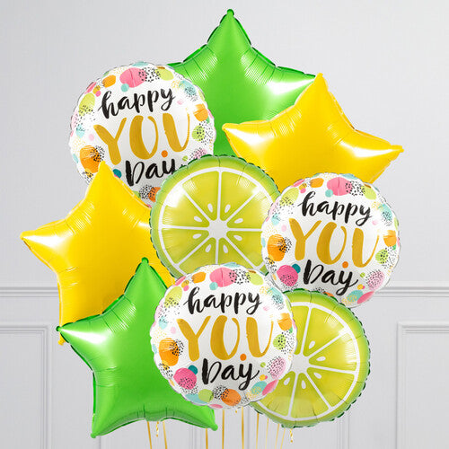 Happy you bay Star Balloon Bouquet