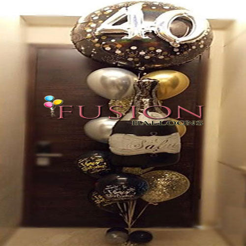 Party Balloon Confetti Dots Party balloons for boys