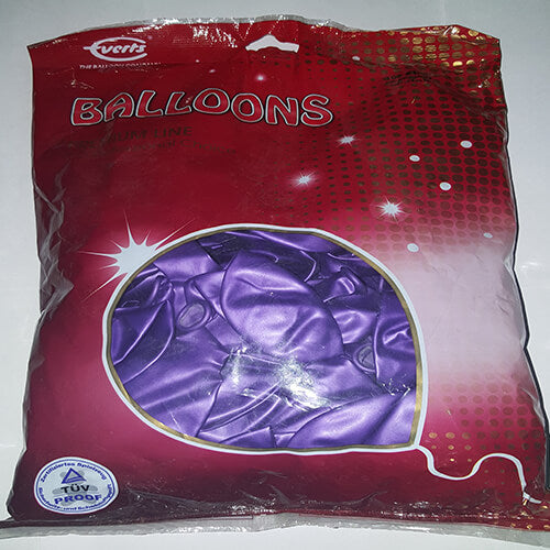 Party Balloon 11" Pearl Purple Latex Balloon