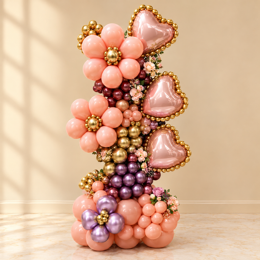 Balloons Pillar Decor