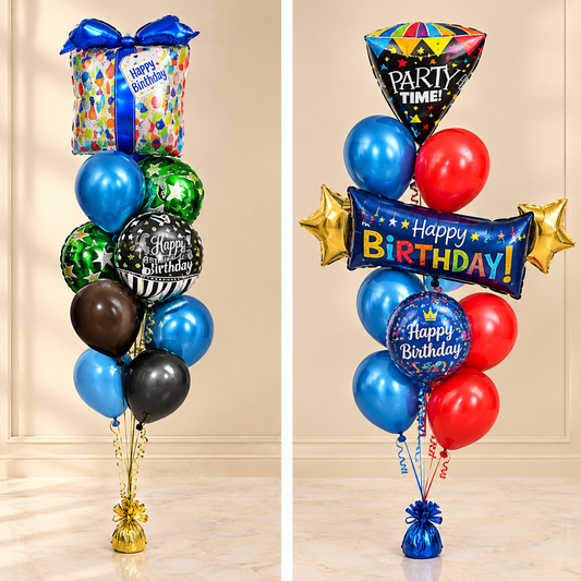 Happy Birthday Balloons Bouquet