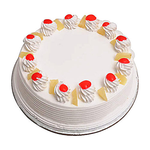 Pineapple Cake Half Kg