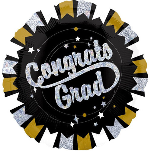Party Balloon Holo Glitter Grad Balloons