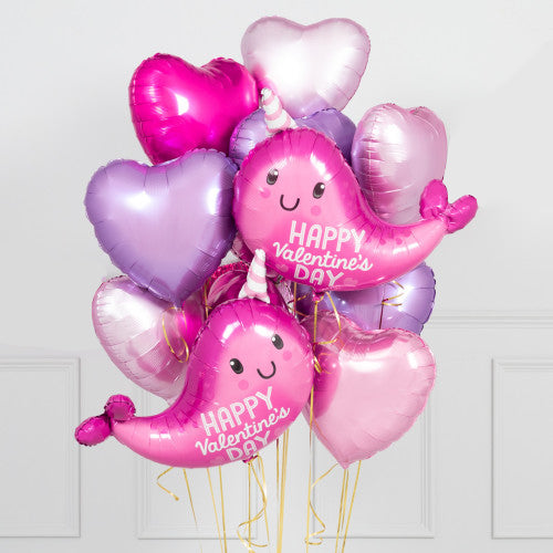 Party Balloons Valentine Balloons Bunch