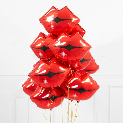 Party Balloons Kiss Balloons Bunch
