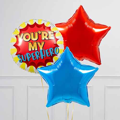 You are my super hero father day balloons 
