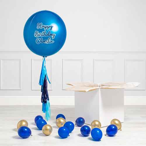 Happy birthday charlie balloons 