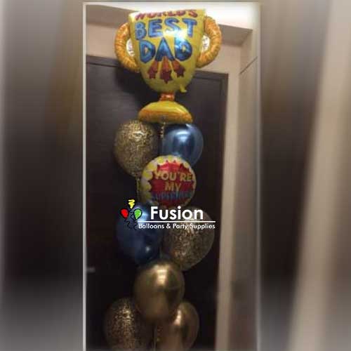 Happy father day party balloons Bouquets