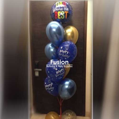 Happy father day party balloons Bouquets