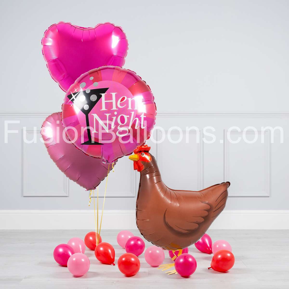 Hen Walker Inflated Balloon Package