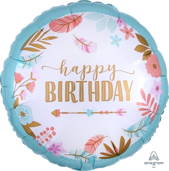 Party Balloon Birthday Girl  18" Foil balloon 