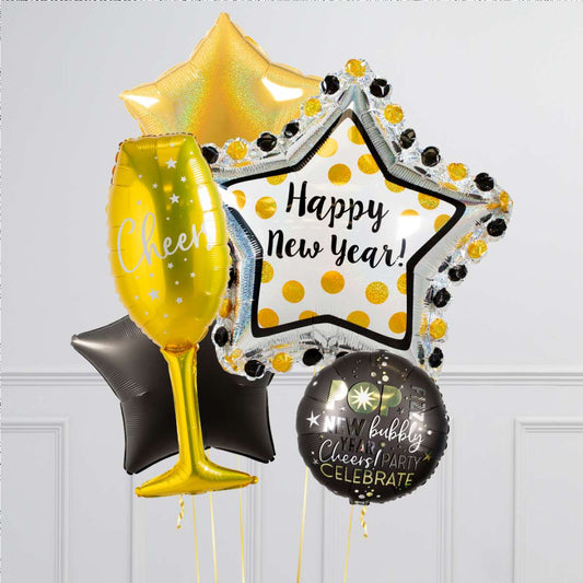 Happy New Year Balloon Bouquets-6